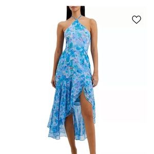 French Connection Gretha Printed Asymmetric Dress
